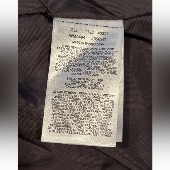 Columbia Puffect Parka Hooded Jacket Mens Medium Red Puffer Insulated New Tags - Picture 16 of 16